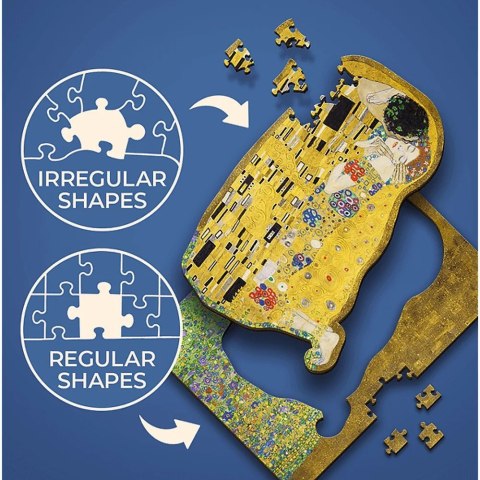 Puzzle drewniane 200 elementów Pocałunek Gustav Klimt Puzzle drewniane 200 elementów Pocałunek Gustav Klimt
