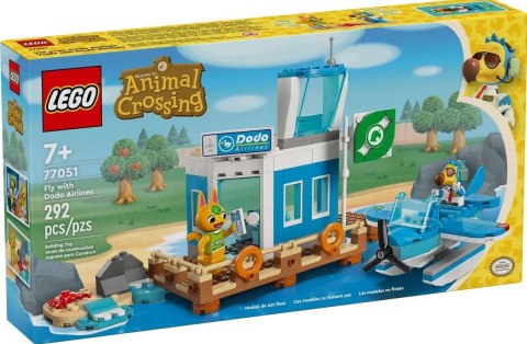 Klocki Animal Crossing 77051 Lot z Dodo Airlines Klocki Animal Crossing 77051 Lot z Dodo Airlines