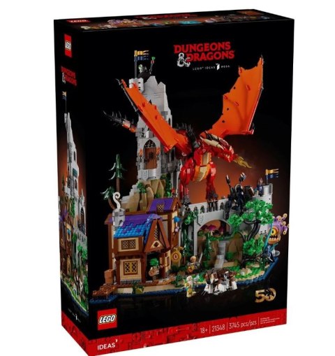 Klocki Ideas 21348 Dungeons & Dragons: Opowieść czerwonego smoka Klocki Ideas 21348 Dungeons & Dragons: Opowieść czerwonego smoka