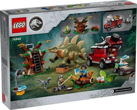 Klocki Jurassic World 76965 Dinomisje: odkrycie stegozaura Klocki Jurassic World 76965 Dinomisje: odkrycie stegozaura