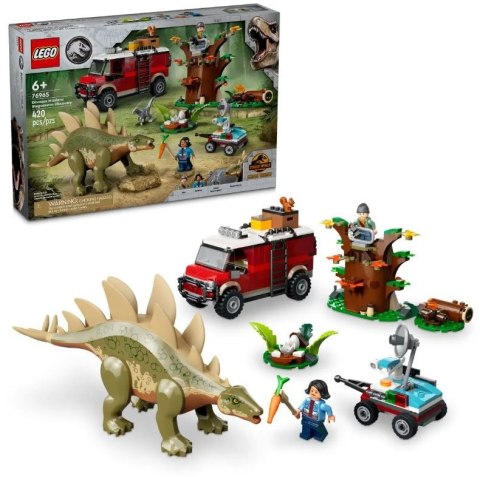 Klocki Jurassic World 76965 Dinomisje: odkrycie stegozaura Klocki Jurassic World 76965 Dinomisje: odkrycie stegozaura