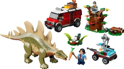 Klocki Jurassic World 76965 Dinomisje: odkrycie stegozaura Klocki Jurassic World 76965 Dinomisje: odkrycie stegozaura