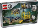 Klocki Jurassic World 76966 Dinomisje: ciężarówka do transportu allozaura Klocki Jurassic World 76966 Dinomisje: ciężarówka do transportu allozaura
