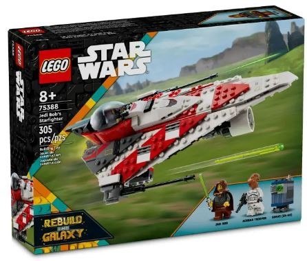 Klocki Star Wars 75388 Myśliwiec rycerza Jedi Boba Klocki Star Wars 75388 Myśliwiec rycerza Jedi Boba