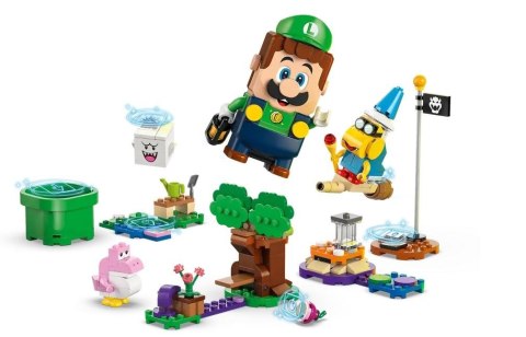 Klocki Super Mario 71440 Przygody z interaktywną figurką LEGO Luigi Klocki Super Mario 71440 Przygody z interaktywną figurką LEGO Luigi