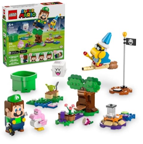 Klocki Super Mario 71440 Przygody z interaktywną figurką LEGO Luigi Klocki Super Mario 71440 Przygody z interaktywną figurką LEGO Luigi