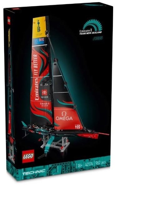 Klocki Technic 42174 Jacht Emirates Team New Zealand AC75 Klocki Technic 42174 Jacht Emirates Team New Zealand AC75