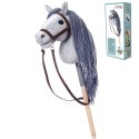 Koń na kiju HOPPIHORSE Hobby Horse A4 szary Koń na kiju HOPPIHORSE Hobby Horse A4 szary