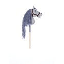 Koń na kiju HOPPIHORSE Hobby Horse A4 szary Koń na kiju HOPPIHORSE Hobby Horse A4 szary