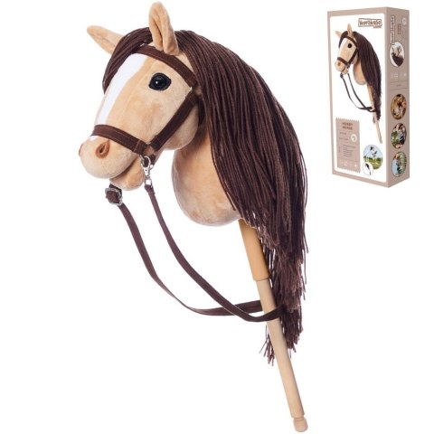 Koń na kiju Hobby Horse HOPPIHORSE A3 beżowy Koń na kiju Hobby Horse HOPPIHORSE A3 beżowy
