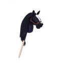 Koń na kiju Hobby Horse HOPPIHORSE A4 czarny Koń na kiju Hobby Horse HOPPIHORSE A4 czarny