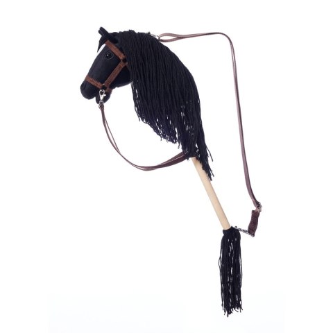 Koń na kiju Hobby Horse HOPPIHORSE A4 czarny Koń na kiju Hobby Horse HOPPIHORSE A4 czarny