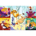 Puzzle 100 elementów Dzielny Król Lew Puzzle 100 elementów Dzielny Król Lew