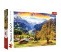 Puzzle 1000 elementów Malownicza alpejska wioska Puzzle 1000 elementów Malownicza alpejska wioska