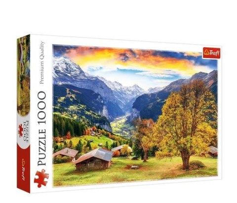 Puzzle 1000 elementów Malownicza alpejska wioska Puzzle 1000 elementów Malownicza alpejska wioska