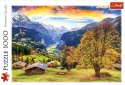 Puzzle 1000 elementów Malownicza alpejska wioska Puzzle 1000 elementów Malownicza alpejska wioska