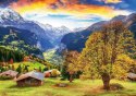 Puzzle 1000 elementów Malownicza alpejska wioska Puzzle 1000 elementów Malownicza alpejska wioska