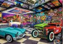 Puzzle 1000 elementów Premium Plus Garaż kolekcjonera samochodów Puzzle 1000 elementów Premium Plus Garaż kolekcjonera samochodów