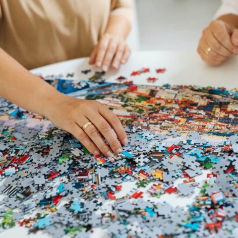 Puzzle 1000 elementów Premium Plus Miasteczko Oia Santorini Puzzle 1000 elementów Premium Plus Miasteczko Oia Santorini