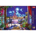 Puzzle 1000 elementów Premium Plus Paryż w blasku księżyca Puzzle 1000 elementów Premium Plus Paryż w blasku księżyca