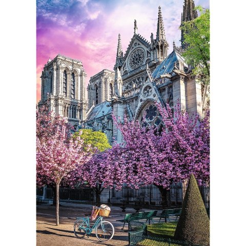 Puzzle 1000 elementów Premium Plus Quality Katedra Notre-Dame, Paryż Puzzle 1000 elementów Premium Plus Quality Katedra Notre-Dame, Paryż