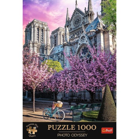 Puzzle 1000 elementów Premium Plus Quality Katedra Notre-Dame, Paryż Puzzle 1000 elementów Premium Plus Quality Katedra Notre-Dame, Paryż