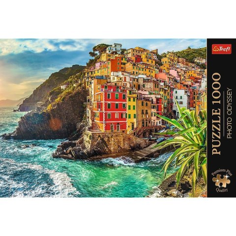 Puzzle 1000 elementów Premium Plus Quality Miasteczko Riomaggiore Włochy Puzzle 1000 elementów Premium Plus Quality Miasteczko Riomaggiore Włochy