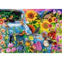 Puzzle 1000 elementów Premium Plus Quality Wiejska Sielanka: Śpiewające ptaki Puzzle 1000 elementów Premium Plus Quality Wiejska Sielanka: Śpiewające ptaki