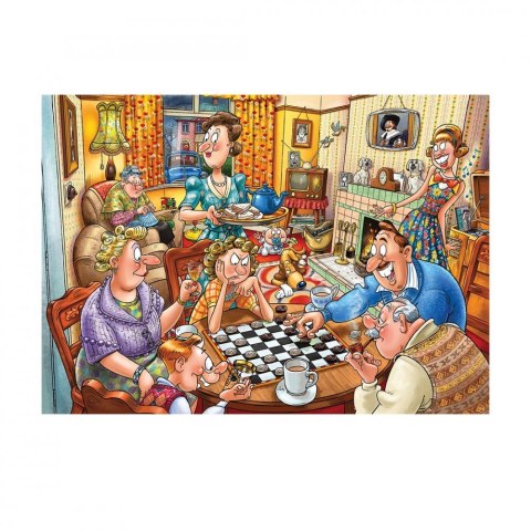 Puzzle 1000 elementów Wasgij Wieczór gier Puzzle 1000 elementów Wasgij Wieczór gier