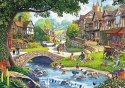 Puzzle 2x500 elementów Sielankowe życie Puzzle 2x500 elementów Sielankowe życie