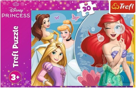 Puzzle 30 elementów Piękny dzień księżniczek Disney Princess Puzzle 30 elementów Piękny dzień księżniczek Disney Princess