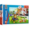 Puzzle 30 elementów Pieski w akcji Psi Patrol Paw Patrol Puzzle 30 elementów Pieski w akcji Psi Patrol Paw Patrol
