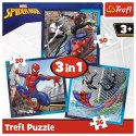 Puzzle 3w1 SpiderMan Pajęczy przyjaciele Puzzle 3w1 SpiderMan Pajęczy przyjaciele
