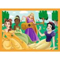 Puzzle 4w1 Bajkowe historie Księżniczki Puzzle 4w1 Bajkowe historie Księżniczki