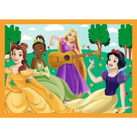 Puzzle 4w1 Bajkowe historie Księżniczki Puzzle 4w1 Bajkowe historie Księżniczki