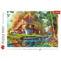 Puzzle 500 elementów Chatka nad rzeką Puzzle 500 elementów Chatka nad rzeką