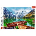Puzzle 500 elementów Jezioro Braies Włochy Puzzle 500 elementów Jezioro Braies Włochy