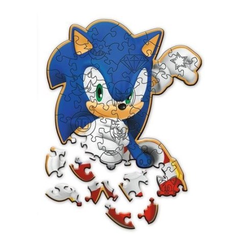 Puzzle drewniane 50 elementów Radosny Sonic Puzzle drewniane 50 elementów Radosny Sonic