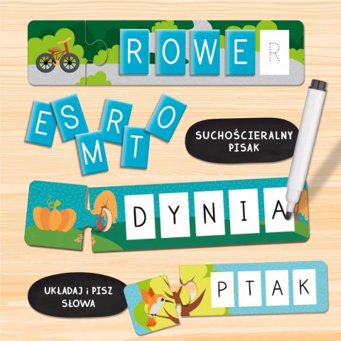 Zestaw Carotina - 10 gier z czytaniem i pisaniem Zestaw Carotina - 10 gier z czytaniem i pisaniem