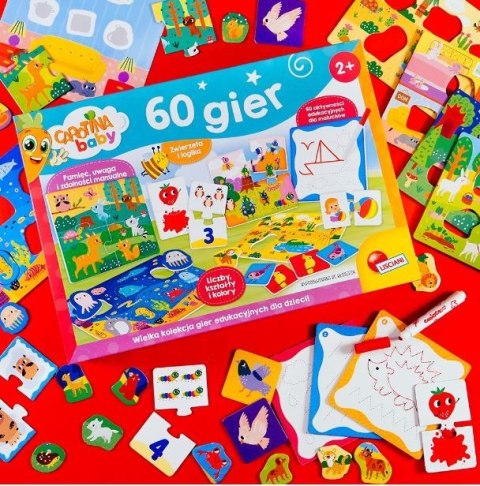 Zestaw Carotina Baby 60 gier Zestaw Carotina Baby 60 gier