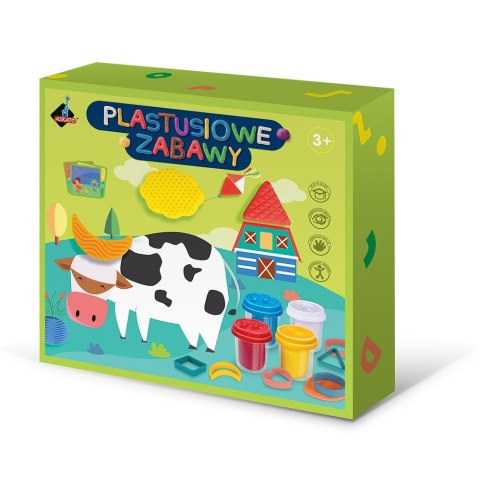 Zestaw Plastusiowe zabawy - Geometryczne kształty Zestaw Plastusiowe zabawy - Geometryczne kształty