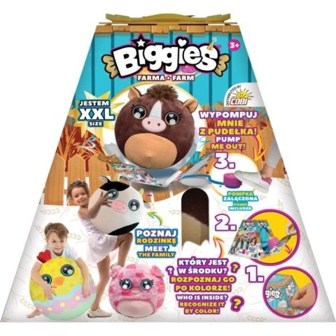 Biggies Maskotka do pompowania XXL Konik gniady Biggies Maskotka do pompowania XXL Konik gniady