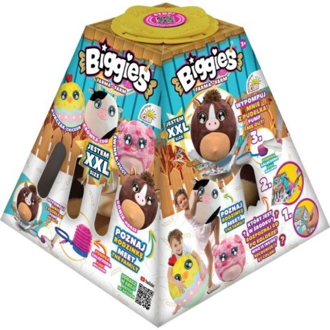 Biggies Maskotka do pompowania XXL Konik gniady Biggies Maskotka do pompowania XXL Konik gniady