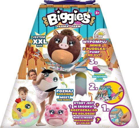 Biggies Maskotka do pompowania XXL Kurczaczek żółty Biggies Maskotka do pompowania XXL Kurczaczek żółty