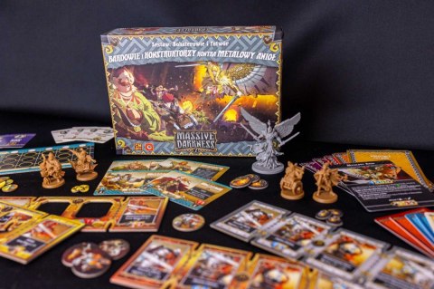 Gra Massive Darkness 2: Bardowie i Konstruktorzy kontra Metalowy Anioł - Dodatek Gra Massive Darkness 2: Bardowie i Konstruktorzy kontra Metalowy Anioł - Dodatek