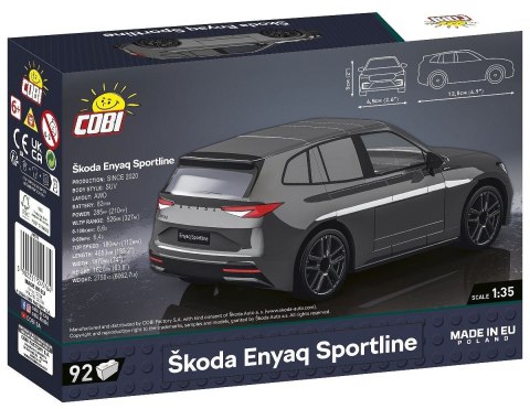 Klocki Skoda Enyaq Sportline 102 klocki Klocki Skoda Enyaq Sportline 102 klocki