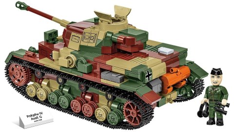 Klocki WWII PZKPFW IV AUSF.G 1107 klocków Klocki WWII PZKPFW IV AUSF.G 1107 klocków
