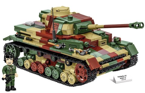 Klocki WWII PZKPFW IV AUSF.G 1107 klocków Klocki WWII PZKPFW IV AUSF.G 1107 klocków