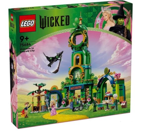 Klocki Wicked 75684 Powitanie w Emerald City Klocki Wicked 75684 Powitanie w Emerald City