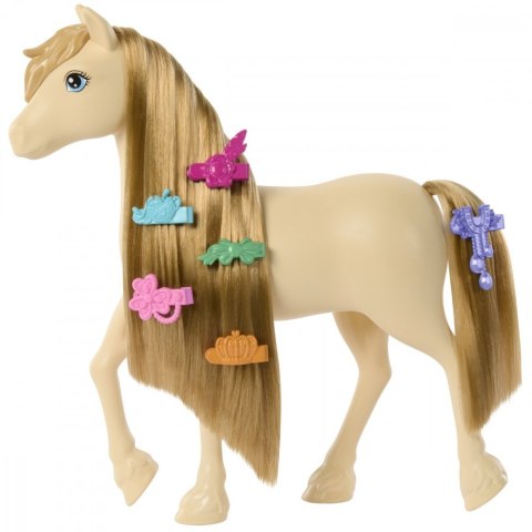 Konik Barbie Tornado z jasnymi włosami do stylizacji Konik Barbie Tornado z jasnymi włosami do stylizacji